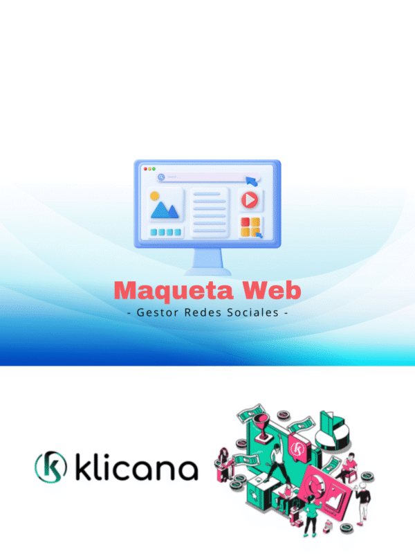 MAQUETA WEB GESTOR REDES SOCIALES