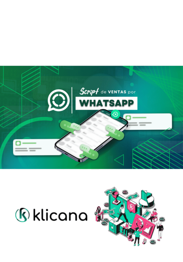 SCRIPT DE VENTAS POR WHATSAPP SCRIPT DE VENTAS POR WHATSAPP